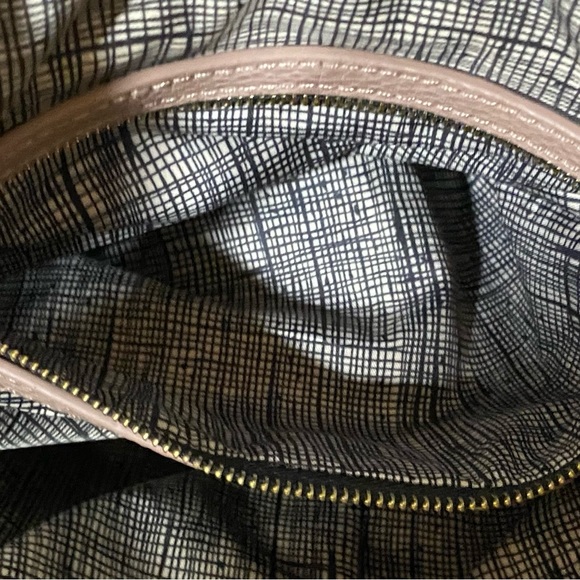 Miztique Purplish Pink Vegan Leather Convertible Crossbody / Satchel Bag - Picture 9 of 15